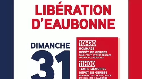 Cérémonie - 81e anniversaire de la libération d'Eaubonne