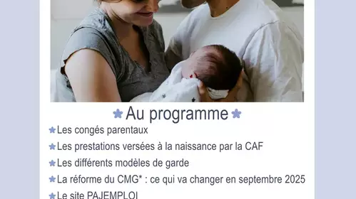 Réunion d'informations pour jeunes et futurs parents